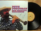 AUTOGRAPHED JAZZ LP PETE FOUNTAIN NEW ORLEANS, TENNESSEE MCA 508 1972