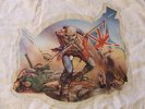 IRON MAIDEN the trooper shaped picture disc 1983 EMIP 5397 ......metallica acdc