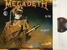 MEGADETH so far so good so what EST 2053 A1/B1 with poster 1st uk 1988 LP EX/EX