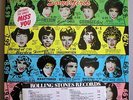ROLLING STONES   SOME GIRLS PROMO LP   GOLD PROMO stamp   RADIO timing strip...