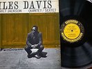 MILES DAVIS AND MILT JACKSON - PRESTIGE 446 WEST 50TH NEW YORK ORG. LP