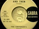 The Emperor's - Sabra 5555 - 1960's - 45 RPM Record - WLP - Vinyl - MBH