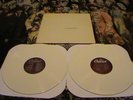 BEATLES WHITE ALBUM WHITE VINYL 1978 L.A. PRESSING PHOTOS & POSTER  EXCELLENT