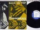 PAUL CHAMBERS BASS ON TOP BLUE NOTE GXF 3016 Japanese Pressing Vinyl LP