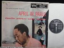 CHARLIE PARKER - The Genius of Charlie Parker #2: April in Paris [Verve] USA LP