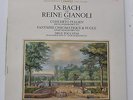 - J.S.BACH REINE GIANOLI Concerto Italian LP Record ERATO -