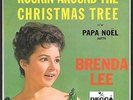 BRENDA LEE   ROCKIN' AROUND CHRISTMAS TREE   ORIGINAL PS PIC PICTURE SLEEVE ONLY