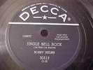 Bobby Helms - Jingle Bell Rock - EX Shellac & Audio - 1957 - Decca 30513 - 78RPM