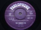 TINY TOPSY = You Shocked Me = EX = PARLOPHONE 4427 = R&B Rocker Dancer 1958 UK B