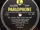 THE BEATLES 'SGT PEPPERS LONELY HEARTS CLUB BAND' 1967 UK MONO FIRST PRESS LP