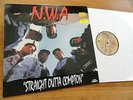 N.W.A. / Straight outta Compton LP  1.Press 1989 Dr. Dre Eazy-E NWA Ice Cube ost