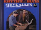 STEVE ALLEN & TERRY GIBBS: Rhythm & Blues LP (Mono, tear obc, 2 clear taped sea