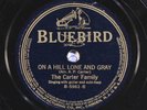 78 RPM -- The Carter Family, Bluebird 5961, E-  Country