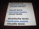 RARE Sound Texts Concrete Poetry Henri Chopin Heidsieck Electronic Experimental