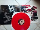 KISS Kiss My Ass US GATEFOLD Red Vinyl LP Gold Promo Stamp OOP AUCOIN FREHLEY