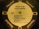 McCoy Tyner Live At Newport Impulse Mono A-48 White Label Promo
