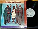 THE CLEFTONES - HEART AND SOUL - GEE RECORDS 705 - WHITE LABEL ORIGINAL ISSUE