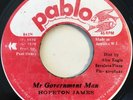 * HOPETON JAMES Mr Government Man 1978 JA ROOTS HEAVY DUB Pablo 45 Hear