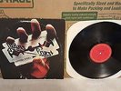 ORIGINAL 1980 JUDAS PRIEST BRITISH STEEL LP COLUMBIA RECORDS MORE RECORDS LISTED