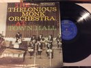THELONIOUS MONK ORCHESTRA At Town Hall LP VG 1963 MONO RLP 12-300 Riverside jazz