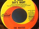BEATLES 45 A HARD DAY'S NIGHT HDN THIRD PRESS EAST COAST SWIRL CAPITOL 5222