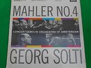 Decca SXL 2276 ED1 Wide Band MAHLER No.4  GEORG SOLTI  Amsterdam Orch. 1961