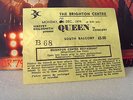 QUEEN CRAZY TOUR 1979 TOUR PROGRAMME BOOK WITH TICKET