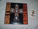 GUNS N ROSES Appetite Destruction LP cultic RARE ORIG US press RARE STICKER 