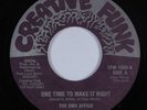 Modern Soul Boogie 45 DMX AFFAIR One Time To Make It Right CREATIVE FUNK HEAR