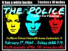 The Police live concert SIU Arena Carbondale 17th February 1984 A4 poster print