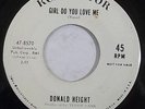 HEAR northern soul popcorn 45 DONALD HEIGHT Girl Do You Love Me RCA 47 8570 wlp