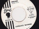 NORTHERN SOUL 45 RPM - LOVELACE WATKINS ON SUE  RECORDS (PROMO)