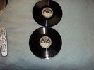 2 EDISON DIAMOND DISC 78'S--TENNESSEE HAPPY BOYS & PHIL BAKER'S BAD BOYS--CLEAN