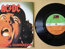 EX/EX AC/DC ROCK N ROLL DAMNATION b/w SIN CITY 7