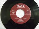 FLO CASSINELLI & Dueces Wild - That's All That Matters / Ultar - 45 FLO'S Signed