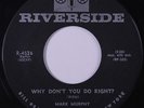 MARK MURPHY: Why Don't You Do Right? / Fly Me To The Moon 45 rare Soul