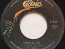 THE CLASH - London Calling / Train In Vain - RARE COSTA RICA 45