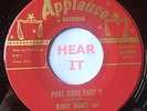 Wild Garage Surf 45 ROBBY RHINES & THE ROGUES Port Zibee APPLAUSE Unplayed Rare