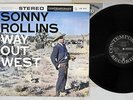 SONNY ROLLINS WAY OUT WEST CONTEMPORARY LAX-3010 Japanese Pressing Vinyl LP