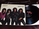 KISS  LICK IT UP  MINT 1983 Mercury Promo LP Sterling 1st issue YOUNG AND WASTED