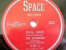 West Coast R&B Doo-Wop 78 rpm The DUNDEES Evil One b/w Never SPACE 201 Orig VG+