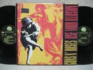 GUNS N' ROSES USE YOUR ILLUSION I GRAY BACK COVER & DIFF LABEL 2LP