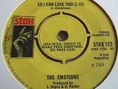 THE EMOTIONS   SO I CAN LOVE YOU ** 1969 STAX 45