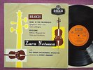 LXT 5062, UK orig. BLOCH: Cello and Orchestra, NELSOVA, ANSERMET, LPO, NM
