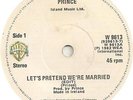 PRINCE  IRISH ONLY LET'S PRETEND WE'RE MARRIED ( EDIT ) UNIQUE B SIDE