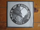 Crass Label - Lack of Knowledge - Grey Single