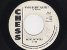 '60 Chess Harp Blues HOWLIN' WOLF Who's Been Talking?/Tell Me M- DJ HEAR BOTH
