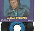 JOHNNY HALLYDAY-45 T.VINYLES- MADE IN GERMANY-J'AI OUBLIE DE VIVRE+LES FILLES D
