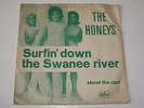 HONEYS - SURFIN DOWN THE SWANEE RIVER - RARE 1963 DANISH PS 45 LISTEN