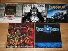 5x LP * METAL * ROCK * VINYL * ETHEL THE FROG * VICIOUS RUMORS * TYSON DOG *